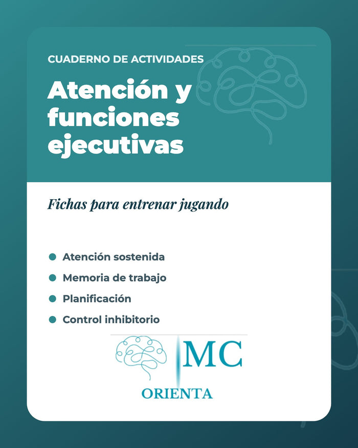 Cuaderno de atención y funciones ejecutivas